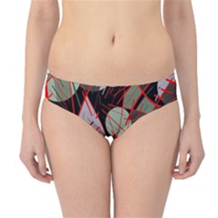 Artistic Abstraction Hipster Bikini Bottoms by Valentinaart