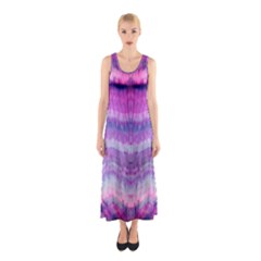 Tie Dye Color Sleeveless Maxi Dress by olgart