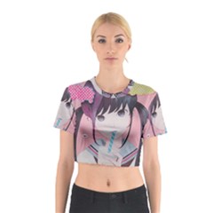 Sweet Boredom Cotton Crop Top by kaoruhasegawa