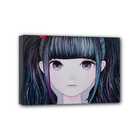 Nakayoshi Strawberry Mini Canvas 6  X 4  by kaoruhasegawa