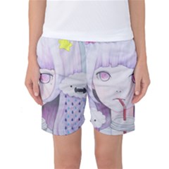 My Little Cloud 2 Women s Basketball Shorts by kaoruhasegawa