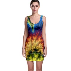 Amazing Special Fractal 25a Sleeveless Bodycon Dress by Fractalworld