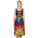 Amazing Special Fractal 25a Midi Sleeveless Dress View1