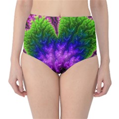 Amazing Special Fractal 25c High-waist Bikini Bottoms by Fractalworld