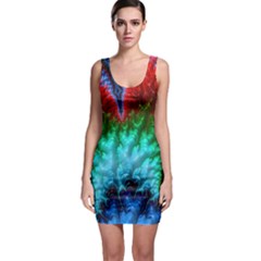 Amazing Special Fractal 25b Sleeveless Bodycon Dress by Fractalworld