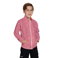 Pink Abstraction Wind Breaker (kids) by Valentinaart