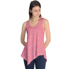 Pink Abstraction Sleeveless Tunic by Valentinaart