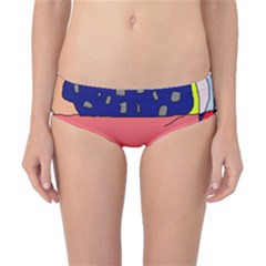 Playful Abstraction Classic Bikini Bottoms by Valentinaart