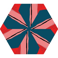 Decorative Lines Mini Folding Umbrellas by Valentinaart
