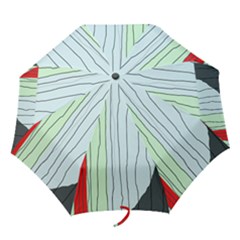 Decorative lines Folding Umbrellas