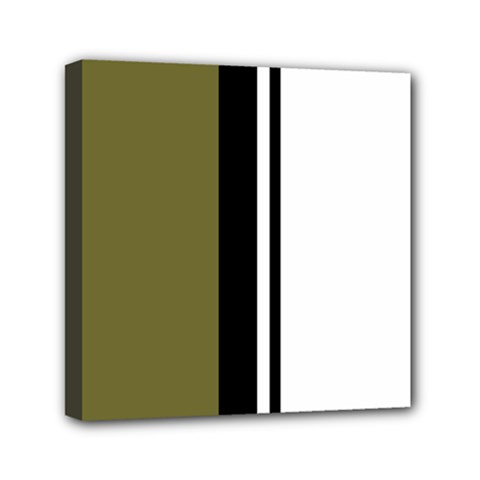 Elegant Lines Mini Canvas 6  X 6  by Valentinaart