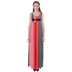 Optimistic Lines Empire Waist Maxi Dress by Valentinaart