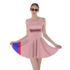 Pink Elegant Lines Skater Dress by Valentinaart