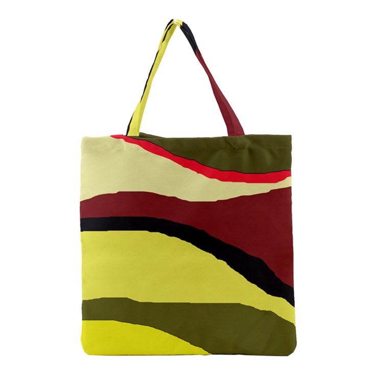 Decorative abstract design Grocery Tote Bag