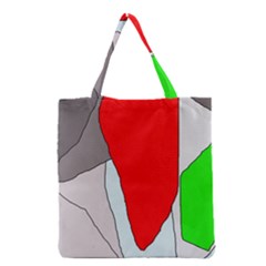 Colorful Abstraction Grocery Tote Bag