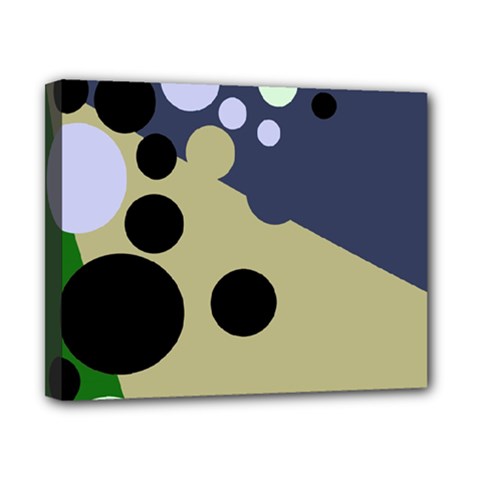 Elegant Dots Canvas 10  X 8  by Valentinaart