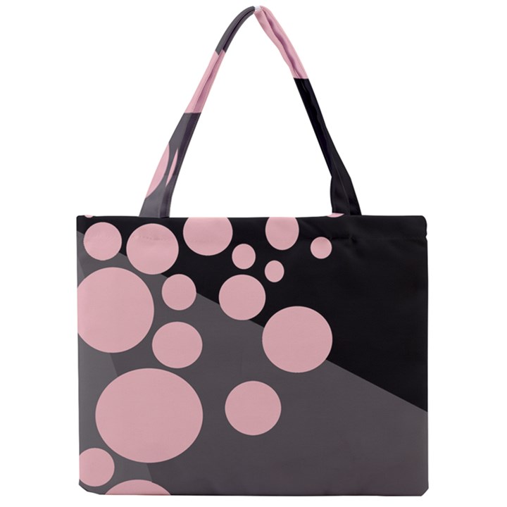 Pink dots Mini Tote Bag