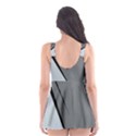 Elegant gray Skater Dress Swimsuit View2