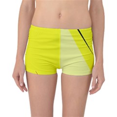 Yellow Design Reversible Boyleg Bikini Bottoms by Valentinaart