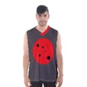 Red circle Men s Basketball Tank Top View1