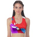 Colorful abstraction Sports Bra View1