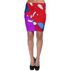 Colorful Abstraction Bodycon Skirt by Valentinaart