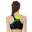 Falling  ball Sports Bra with Border View2