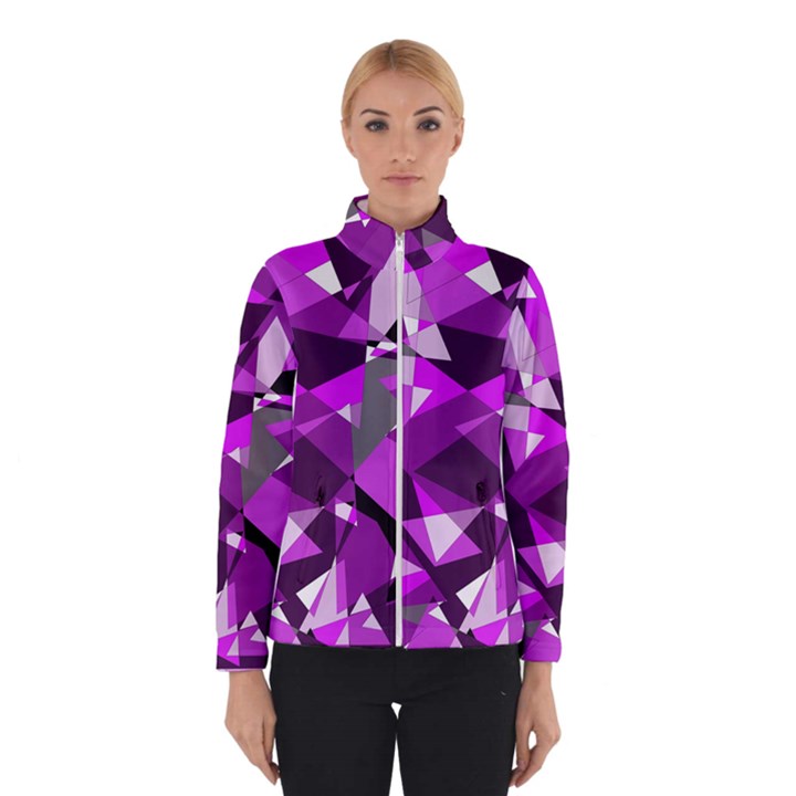 Purple broken glass Winterwear