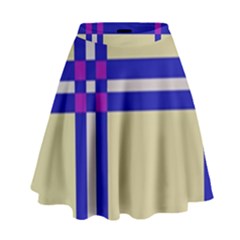 Elegant Lines High Waist Skirt by Valentinaart
