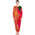 Orange abstraction OnePiece Jumpsuit (Ladies)  View1