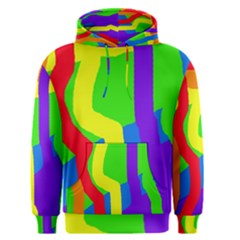 Rainbow Abstraction Men s Pullover Hoodie