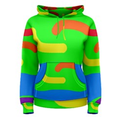 Rainbow abstraction Women s Pullover Hoodie