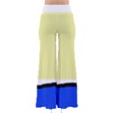 Yellow and blue simple design Pants View2