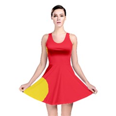 Colorful Abstraction Reversible Skater Dress by Valentinaart