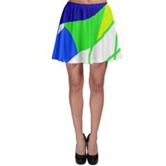 Colorful Abstraction Skater Skirt