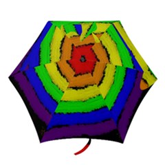 Rainbow Mini Folding Umbrellas