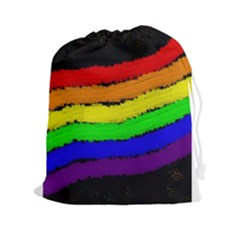 Rainbow Drawstring Pouches (XXL)