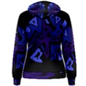 Deep blue abstraction Women s Pullover Hoodie View2