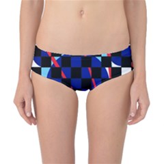 Blue Abstraction Classic Bikini Bottoms by Valentinaart