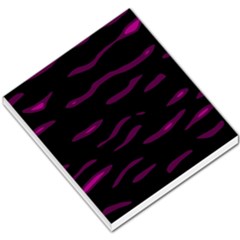 Purple And Black Small Memo Pads