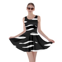 Black and white Skater Dress