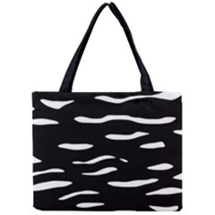 Black and white Mini Tote Bag