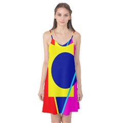 Colorful Geometric Design Camis Nightgown by Valentinaart