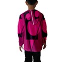 Decorative geometric design Hooded Wind Breaker (Kids) View2