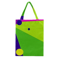 Colorful Abstract Design Classic Tote Bag by Valentinaart
