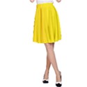 Yellow lines A-Line Skirt View1