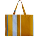 Yellow elegant lines Zipper Mini Tote Bag View2