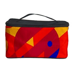 Colorful Abstraction Cosmetic Storage Case by Valentinaart