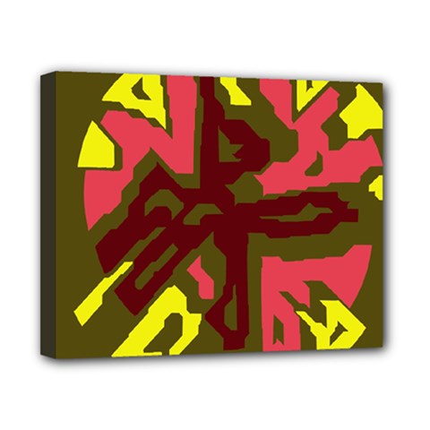 Abstract Design Canvas 10  X 8  by Valentinaart