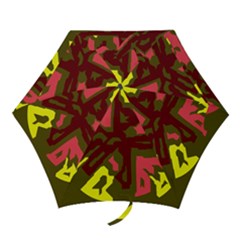 Abstract Design Mini Folding Umbrellas by Valentinaart